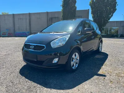 Gebraucht Kia Venga Spirit 125 PS (91 kW) 2012 Schwarz Kleinwagen