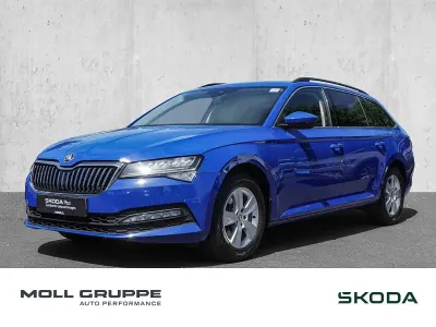 Gebraucht Skoda Superb Ambition 150 PS (110 kW) 2022 Energyblau Kombi