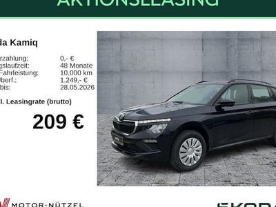 Neu Skoda Kamiq Essence 95 PS (69 kW) 2025 Schwarz SUV