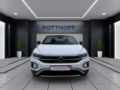 Gebraucht VW T-Roc Cabriolet Goal 150 PS (110 kW) 2025 Weiss Cabrio