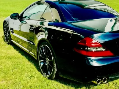 Gebraucht Mercedes SL350 AMG 315 PS (231 kW) 2008 Schwarz Cabrio