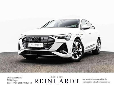 Gebraucht Audi e-tron Sportback S-Line 300 kW (408 PS) 2022 Gletscherweiß metallic SUV
