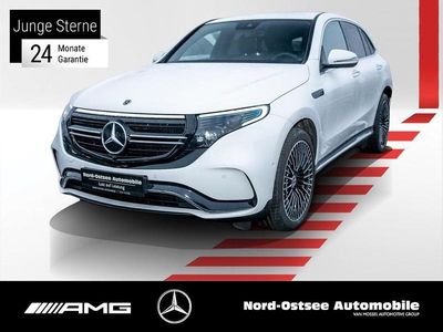 Gebraucht Mercedes EQC400 AMG 300 kW (408 PS) 2021 Unilack polarweiß SUV