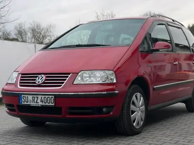 Brugt VW Sharan 140 HK (102 kW) 2008 Rød MPV
