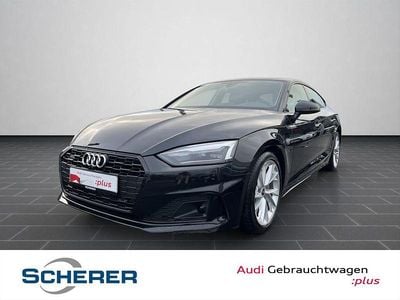 Gebraucht Audi A5 Sportback Advanced Plus 204 PS (150 kW) 2022 Mythosschwarz metallic Kleinwagen