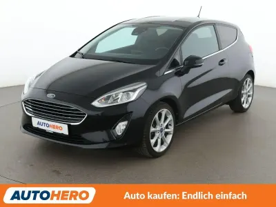 Używany Ford Fiesta Titanium 125 KM (91 kW) 2017 Czarny Hatchback