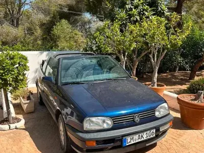 Gebraucht VW Golf Cabriolet 116 PS (85 kW) 1995 Blau Cabrio