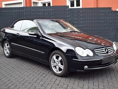 Second-hand Mercedes CLK200 163 CP (119 kW) 2004 Negru Cabrio