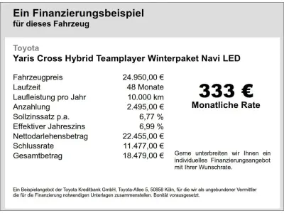 Gebraucht Toyota Yaris Cross 131 PS (96 kW) 2025 Schwarz SUV