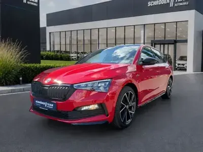 Gebraucht Skoda Scala Monte Carlo 116 PS (85 kW) 2024 Rot Kleinwagen