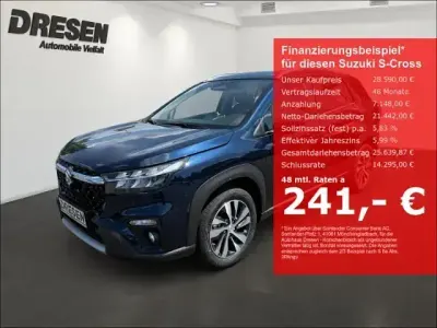 Neu Suzuki SX4 S-Cross Comfort+ 140 PS (102 kW) 2025 Blau SUV