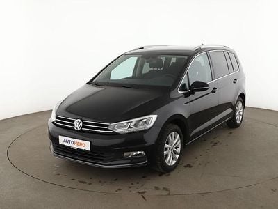 Gebraucht VW Touran Highline 150 PS (110 kW) 2017 Schwarz Van / Kleinbus