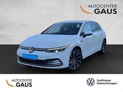 Gebraucht VW Golf VIII Style 190 PS (139 kW) 2023 Weiß Limousine