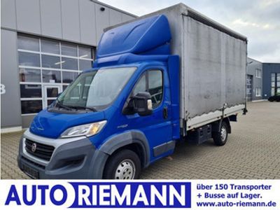 gebraucht Fiat Ducato 35 Pritsche Schiebe Plane 130 AHK Luftfed