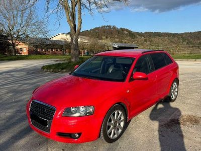 Gebraucht Audi A3 S-Line 150 PS (110 kW) 2006 Rot Kleinwagen