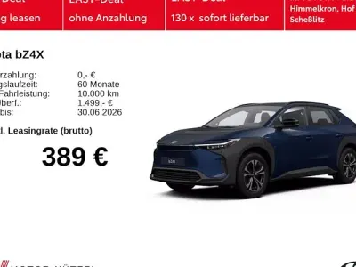 Neu Toyota bZ4X 164 kW (224 PS) 2026 Schwarz SUV