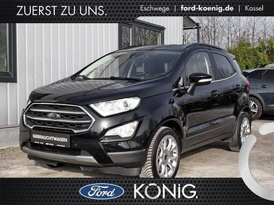 Gebraucht Ford Ecosport Titanium 125 PS (91 kW) 2023 Schwarz SUV