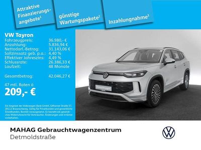 Gebraucht VW Tayron Life 150 PS (110 kW) 2025 Silber SUV
