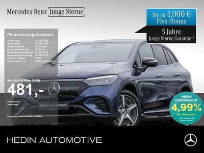 Blau Gebraucht 2024 Mercedes EQE300 AMG SUV | 61.980 € (Etwas zu teuer)
