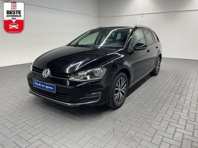Gebraucht VW Golf VII Allstar 125 PS (91 kW) 2016 Schwarz (schwarz) Kombi