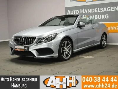 Brugt Mercedes E220 AMG 170 HK (125 kW) 2014 Sølv Cabriolet