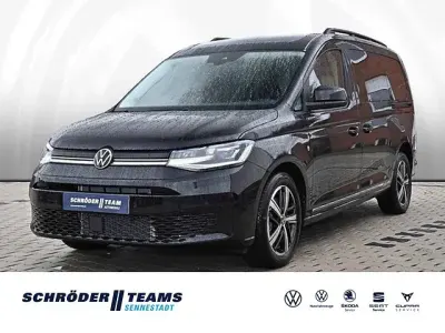 Ny VW Caddy Maxi Dark Label 122 HK (89 kW) 2026 Sort MPV