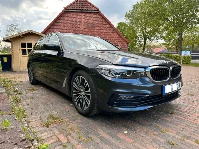 Usata BMW 520 Sport Line 190 CV (139 kW) 2018 Nero Station wagon