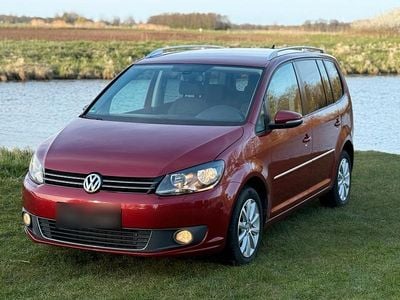 Gebraucht VW Touran 105 PS (77 kW) 2011 Rot Van / Kleinbus