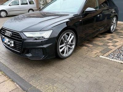 Schwarz Gebraucht 2021 Audi A6 S-Line Kombi | 29.650 €