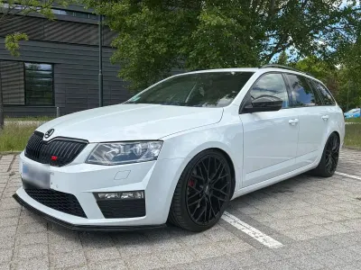 Gebraucht Skoda Octavia RS 184 PS (135 kW) 2016 Weiß Kombi
