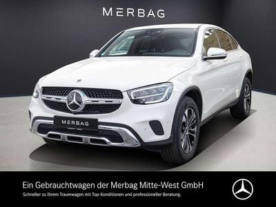 Gebraucht Mercedes GLC300e 320 PS (235 kW) 2021 Designo diamantweiß bright Coupé
