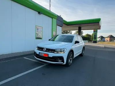 Gebraucht VW Tiguan Allspace R-line 150 PS (110 kW) 2020 Weiß SUV
