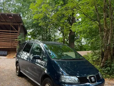 Gebraucht Seat Alhambra 140 PS (102 kW) 2008 Blau Van / Kleinbus