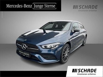 Gebraucht Mercedes CLA250e Shooting Brake AMG line 218 PS (160 kW) 2021 Blau Kombi