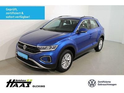 Gebraucht VW T-Roc Life 150 PS (110 kW) 2024 Blau SUV