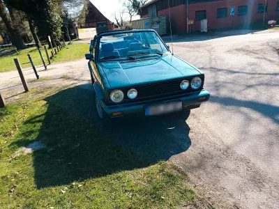 Gebraucht VW Golf Cabriolet 98 PS (72 kW) 1990 Grün Cabrio