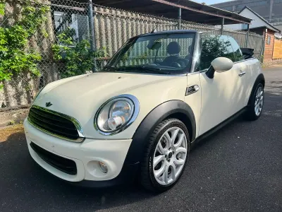 Gebraucht Mini One Cabriolet 98 PS (72 kW) 2011 Weiß Cabrio