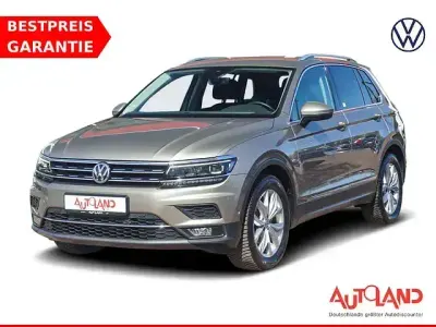 Gebraucht VW Tiguan Highline 150 PS (110 kW) 2019 Titanium beige metallic SUV