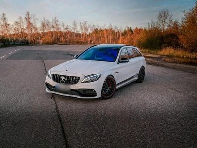 Usata Mercedes C63S AMG 510 CV (375 kW) 2017 Bianco Station wagon
