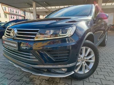 Używany VW Touareg 340 KM (250 kW) 2014 Niebieski SUV