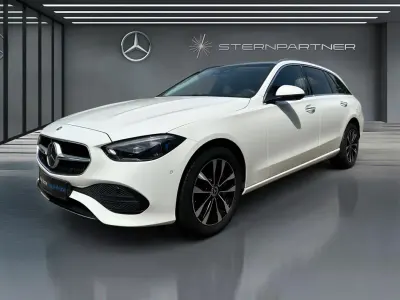 Gebraucht Mercedes C300e Avantgarde 313 PS (230 kW) 2025 Unilack polarweiß Kombi