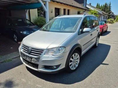 Gebraucht VW Touran Cross Highline 170 PS (125 kW) 2009 Silber Van / Kleinbus