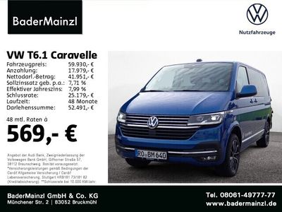 gebraucht VW Caravelle T6.1kurzer Radstand Highline