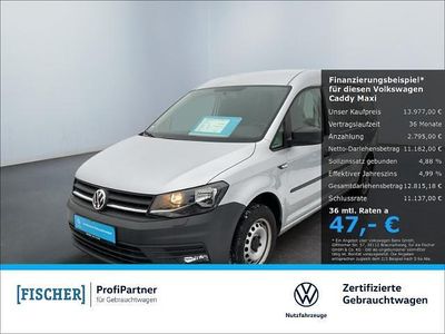Gebraucht VW Caddy Maxi 102 PS (75 kW) 2020 Silber Van / Kleinbus