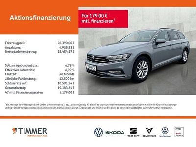 Gebraucht VW Passat Business 150 PS (110 kW) 2022 Grau Kombi