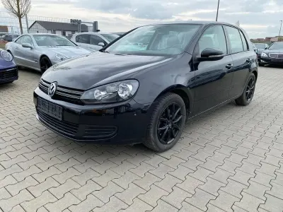 Gebraucht VW Golf VI Comfortline 122 PS (89 kW) 2008 Schwarz Kleinwagen