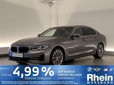 Gebraucht BMW 530e Sport Line 292 PS (214 kW) 2022 Grau Limousine