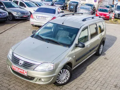 Gebraucht Dacia Logan MCV Ambiance 86 PS (63 kW) 2010 Grau Kombi