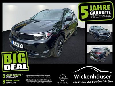 Gebraucht Opel Grandland X GS Line 136 PS (100 kW) 2024 Lackierung schwarz perla nera/ SUV