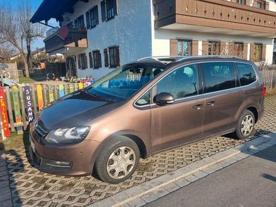 Gebraucht VW Sharan Highline 170 PS (125 kW) 2011 Braun Van / Kleinbus